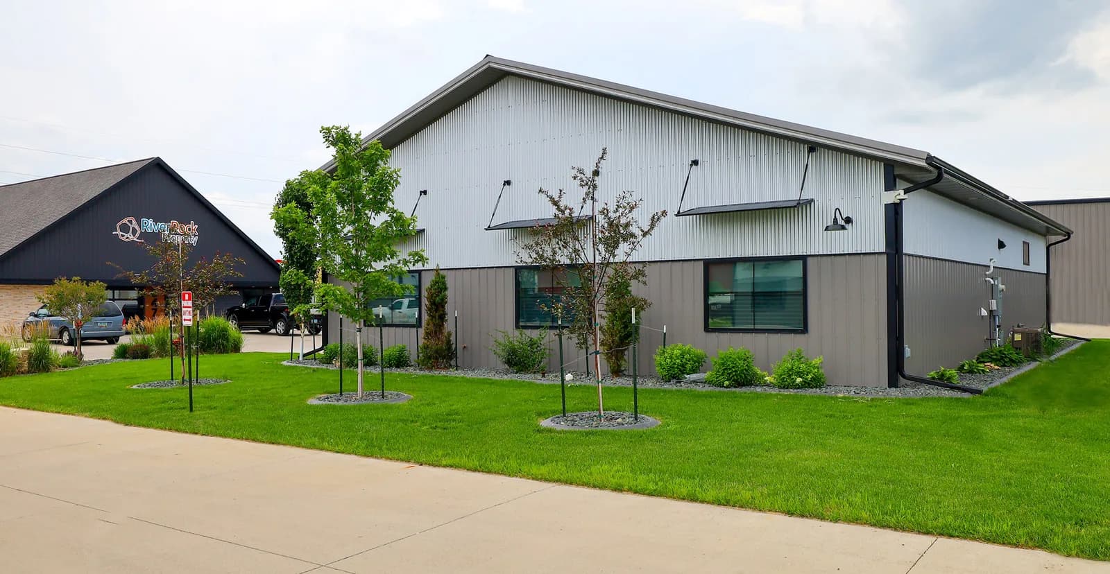 Multi-building post-frame shop complex