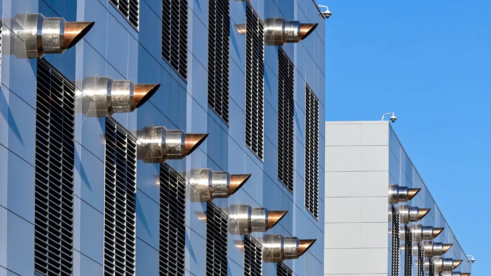 Cooling infrastructure on a mission-critical facility.
